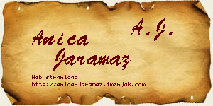 Anica Jaramaz vizit kartica